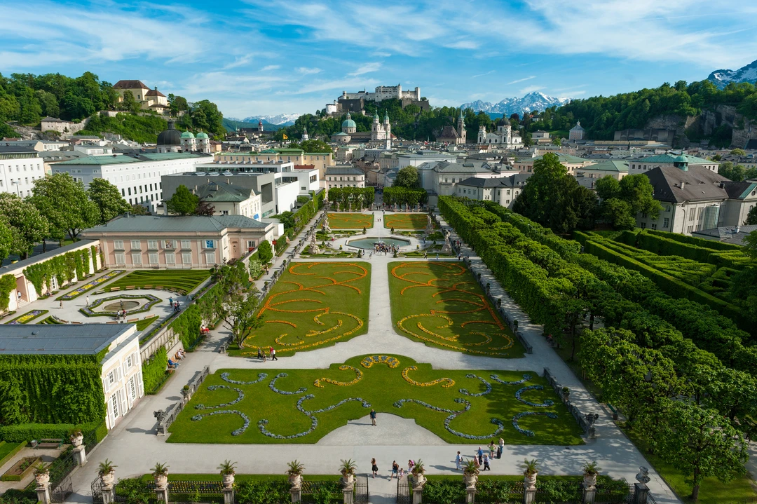 Blick auf Salzburg